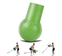 HXD-ERGO Landmine Attachment pour Barre de Musculation, T Bar Row Landmine Support, Exercice d'haltère Bomb Landmine - Presses, rangs, rotation, squats, bûcherons et plus encore (Vert)