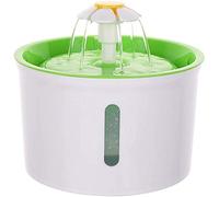 HXFEN Chat Chien Distributeur D'Eau Fenêtre Transparente À Faible Consommation D'Énergie Mute Trois Sortie D'Eau Méthodes Animaux Fontaine D'Eau Potable,Vert,Vert