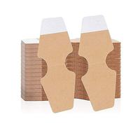 HXFFXHF 100pcs Bracelet Packaging Holder Collier Holder - pour Vendre Une Carte d'affichage de Trousseau de Boucle d'oreille pour l'alimentation des Petites Entreprises