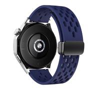 HXFFXHF 18 20 22 mm Slicon magnétique SILICONE pour Watch GT 5 46mm 41 mm Sports Sports Band pour GT5 Pro GT4 GT3 GT2 Correa Watchbands