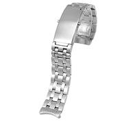 HXFFXHF 20 mm 316L Silver en acier inoxydable STRAP pour Omega New Seamaster 300 Speedmaster Planet Ocean Watch Band Men Bracelet (Couleur: 5 Plant Silver, Taille: 18 mm)