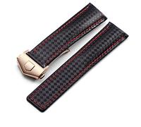 HXFFXHF 20 mm Sangle de montre Black Red Watch à fibre de carbone de 22 mm, sangle pour hommes et boucle pliante , pour étiquette Heuer 20 mm 22 mm STRAP ACCESSOIRES DE REMPLACEMENT