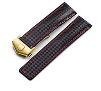 HXFFXHF 20 mm Sangle de montre Black Red Watch à fibre de carbone de 22 mm, sangle pour hommes et boucle pliante , pour étiquette Heuer 20 mm 22 mm STRAP ACCESSOIRES DE REMPLACEMENT