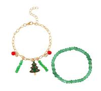 HXFFXHF Accessoires Filles 2PCS Bracelets DE CHROIS PÉDI