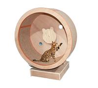 HXFFXHF Arbre à Chat pour Chat - Tapis à gratter Solide pour Chat - Roue à gratter pour Chat - Jouets de Sport - Griffoir pour Chat avec Roue d'escalade - Chaud comme jamais