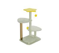 HXFFXHF Arbre à Chat pour Grand Chat Cadre d'escalade pour Chat Arbre à Chat Litière pour Chat Hamac d'escalade Multicouche pour Chat Arbre à Chat Unified Pet Cat Vision