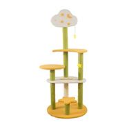 HXFFXHF Arbre à Chat pour Grand Chat Cadre d'escalade pour Chaton Arbre intégré Colonne à gratter pour Chat Planche à gratter pour Gros Chat Cadre d'escalade pour Chat Plateforme de Saut Cat Vision