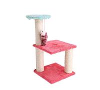 HXFFXHF Arbres à Chat Nouveau Jouet interactif pour Chat Arbre à Chat en Peluche Jouet pour Animaux de Compagnie Griffoir pour Souris Cadre d'escalade Meubles pour Chats Fournitures pour Animaux de