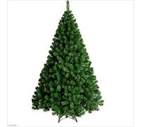 HXFFXHF Arbres de Noël Arbres de Noël artificiels Sapin de Noël Vert Sapin de Noël Artificiel à cryptage Non éclairé, T de Noël à charnière (Cadeaux d'arbre de Noël) (1,2 m) À la Mode