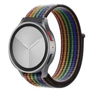 HXFFXHF Band de boucle en nylon pour Samsung Galaxy Watch 6/5 / Pro / 4 / Classic/Active 2 43-47-44mm 20 mm / 22 mm Sport Bracelet pour GT 4/2 / E / 3 STRAP