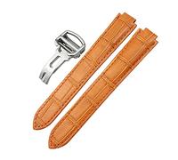 HXFFXHF Band de montre en cuir authentique 14 mm 16 mm 18 mm 20 mm 22 mm pour Ballon Bleu de Convex Type Colorful Calfskin Watch Strap (couleur: rouge, taille: 16 mm)