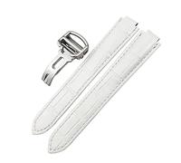 HXFFXHF Band de montre en cuir authentique 14 mm 16 mm 18 mm 20 mm 22 mm pour Ballon Bleu de Convex Type Colorful Calfskin Watch Strap (couleur: rouge, taille: 16 mm)
