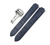 HXFFXHF Band de montre en cuir authentique 14 mm 16 mm 18 mm 20 mm 22 mm pour Ballon Bleu de Convex Type Colorful Calfskin Watch Strap (couleur: rouge, taille: 16 mm)