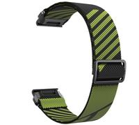 HXFFXHF Bande en Nylon élastique de 22 mm pour 5 6 7 Strape À ATTRE MADIQUE / 965/955 / S62 (Blue Black)
