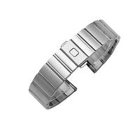 HXFFXHF Bandon de chaîne en acier inoxydable pour Omega Constellation Double Eagle Hommes et femmes Watch 17 23 23 mm Sangle de montre