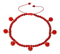 HXFFXHF Boho Crystals and Stones Perged Cheving Yoga Meditation Medireaux Foot Metfar