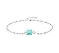 HXFFXHF Bracelet de chaîne de perles de sterling en argent en argent sterling pour femmes bijoux
