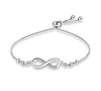 HXFFXHF Bracelet de charme de couleur argenté rose golden couleur marguerite fleur fermoir chaîne de serpent chaîne coulissante bracele femmes bijoux