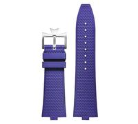 HXFFXHF Bracelet de montre Vacheron Constantin 4500 V 5500 V 7900 VC bouche convexe 7 mm Bracelet Senior FKM en caoutchouc fluoré, 7mm