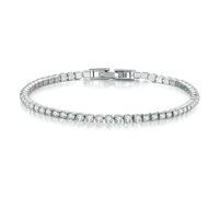 HXFFXHF Bracelet de Tennis de la Mode Hip hop Bracelet de Tennis Rose Bracelet Bracelet Bijoux de Mariage