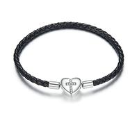 HXFFXHF Bracelet en croix en argent bracelet de base bracelets pour les bijoux de fiançailles des femmes