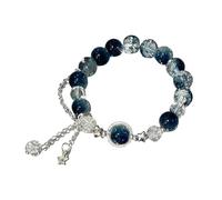 HXFFXHF Bracelets La Femme Vendue de Liuyue est Un Ensemble de Boucles d'oreilles Bracelet éclaircissant et Doux.
