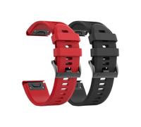HXFFXHF Compatible pour Fenix 8x Watch Bands 26mm Silicon Watch Strap pour Fenix 5x / Fenix 5x Plus/Fenix 3 / Fenix 3 HR pour les hommes femmes