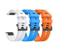 HXFFXHF Compatible pour Fenix 8x Watch Bands 26mm Silicon Watch Strap pour Fenix 5x / Fenix 5x Plus/Fenix 3 / Fenix 3 HR pour les hommes femmes