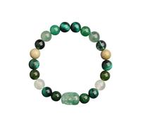 HXFFXHF Fengshii pi Xiu Bracelets en Perles en Cristal pour Femmes Hommes, Bracelet Extensible des Pierres Naturelles attirent la Richesse et la Bonne Chance, Les émotions de méditation en Cristal