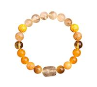 HXFFXHF Fengshii pi Xiu Bracelets en Perles en Cristal pour Femmes Hommes, Bracelet Extensible des Pierres Naturelles attirent la Richesse et la Bonne Chance, Les émotions de méditation en Cristal