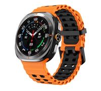 HXFFXHF Marine Band pour Samsung Galaxy Watch Ultra Strap 47 mm Accessoires Sport Silicone Correa Bracelet pour Galaxy Watch7 STRAPE 47 MM