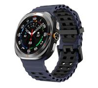 HXFFXHF Marine Band pour Samsung Galaxy Watch Ultra Strap 47 mm Accessoires Sport Silicone Correa Bracelet pour Galaxy Watch7 STRAPE 47 MM