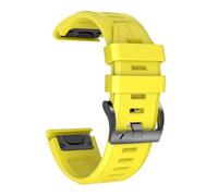 HXFFXHF Pour Fenix 8 Watch Band Remplacement Silicone Watch Sangle pour FENIX 5 / FENIX 6 / FENIX 6 PRO/FENIX 7 / FORERUNNER 935/945 / APPLOC