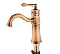 HXFFXHF Robinet Advanced Wash Basin Robinet All Bronze Antique European Hot and Cold Saisir Chaud et Froid sur la scène Pots Robinet rétro Villa Hôtel dédié du Robinet de buse Robe de buse