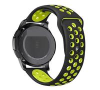 HXFFXHF Sangle de montre de 20 mm 22 mm pour Galaxy Watch 3 45 mm / 42 mm/Bracelet de silicium Frontier Gear S3 de 45mm / 42 mm pour 46 mm GT / 2E