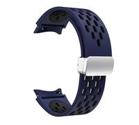 HXFFXHF Sangle de silicone de 20 mm pour Samsung Galaxy Watch 7 6 5 4 40mm 44 mm 5pro 45 mm Boucle sans espèces 6 Classic 43 mm 47mm 42 Bracelet Watch Bands