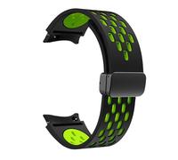 HXFFXHF Sangle de silicone de 20 mm pour Samsung Galaxy Watch 7 6 5 4 40mm 44 mm 5pro 45 mm Boucle sans espèces 6 Classic 43 mm 47mm 42 Bracelet Watch Bands