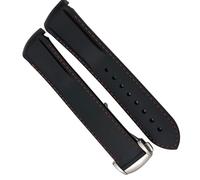 HXFFXHF Sangle en caoutchouc pour longins Hydroconques Conquest VHP Sport Sport Band 19 mm 20 mm 21 mm 22 mm