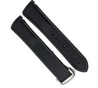 HXFFXHF Sangle en caoutchouc pour longins Hydroconques Conquest VHP Sport Sport Band 19 mm 20 mm 21 mm 22 mm