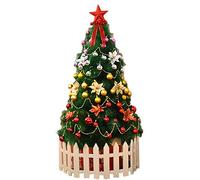 HXFFXHF Sapin de Noël en Aiguille de Pin Artificiel,Sapin de Noël de Luxe Premium Magnifiques Décorations et Ornements d'Arbres de Noël-C 120cm(4ft) Le Nouveau