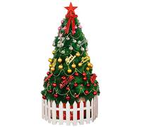 HXFFXHF Sapin de Noël en Aiguille de Pin Artificiel,Sapin de Noël de Luxe Premium Magnifiques Décorations et Ornements d'Arbres de Noël-C 120cm(4ft) Le Nouveau