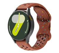 HXFFXHF Sigle de silicone 18/20 / 22 mm pour Samsung Galaxy Watch7 / 6/5/4/44/40mm Classic 43/47mm