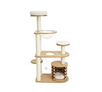 HXFFXHF Tour d'arbre à Chat Cadre d'escalade pour Chat, litière pour Chat, Arbre à Chat, Plate-Forme de Capsule Spatiale, Planche à gratter, Grande étagère pour Chat, Fournitures pour Animaux de
