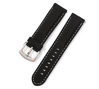 HXFFXHF Watchband 18 mm 20 mm 22 mm 24 mm STRAPE STRAPE Men des femmes Bouchette en caoutchouc de bande