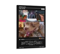 HXHDESIGN Impression sur toile de Steve Lacy The Lo-fis - Décoration murale pour chambre à coucher et salon - 30 x 45 cm - Cadre