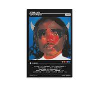 HXHDESIGN Impression sur toile sans cadre Steve Lacy - Droits des Gémeaux - Décoration murale pour chambre à coucher et salon - 30 x 45 cm