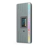 Hxhsgmeh Boîtier SSD M.2 NVMe/SATA, USB 3.2 Gen 2 10 Gbit/s, adaptateur externe M2 compatible M-Key B + M Key UASP RTL9210