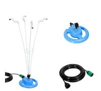 Hxhsgmeh Brumisateurs debout pour terrasse extérieure, système de refroidissement portable, ventilateur de brumisation d'eau pour le refroidissement du jardin extérieur