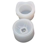 Hxhsgmeh DIY Cristal Epoxy Gel Boîte de Rangement Moule Couronne Boîte de Rangement Moule