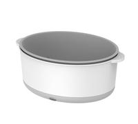 Hxhsgmeh Lave-légumes électrique domestique avec fonctionnement sans fil pour vaisselle de cuisine